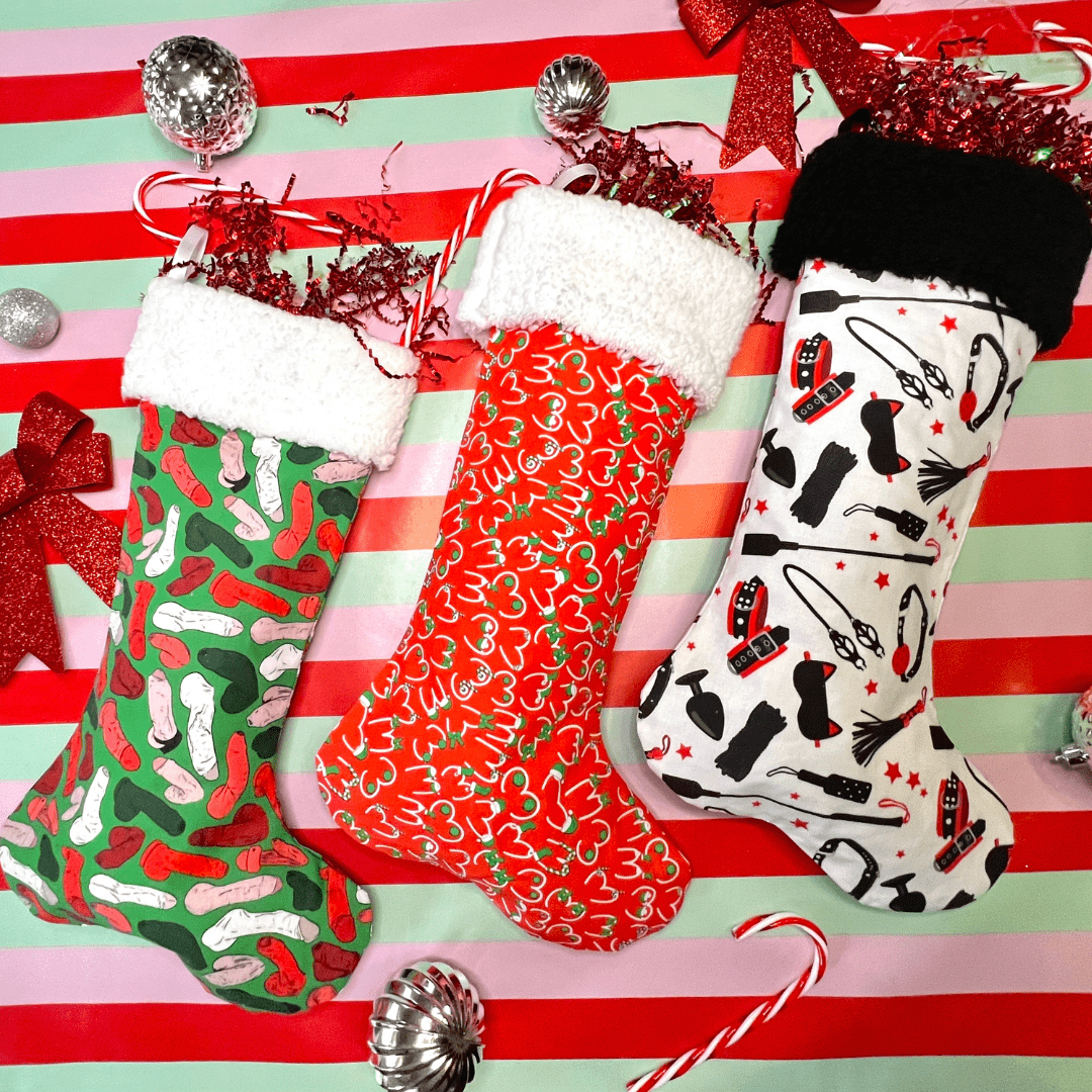 CB - X - Merry Titmas Boob Christmas Stocking