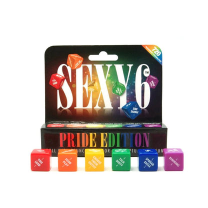 Sexy 6 Couples Dice Game: Pride Edition