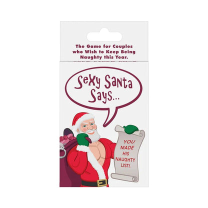 Sexy Santa Says Erotic Game for Couples