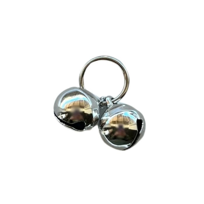CB - X - Silver Jingle Bell Mini Chastity Cage Accessory