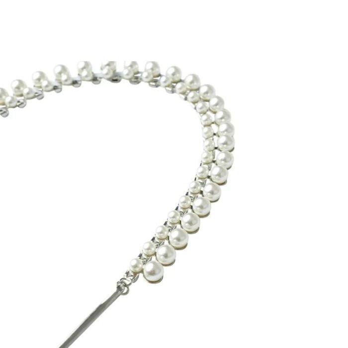 CB - X - Sincerely by Sportsheets Pearl Chain Tweezer Style Nipple Clamps