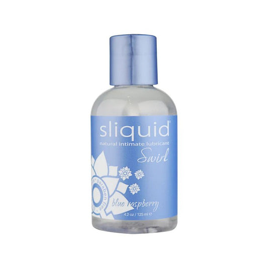 Sliquid Swirl Water-Based Vegan Lubricant - Blue Raspberry