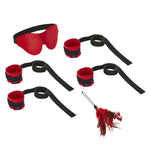 CB - X - Sportsheets 6 - Piece Sexy Submissive Red Bondage Kit