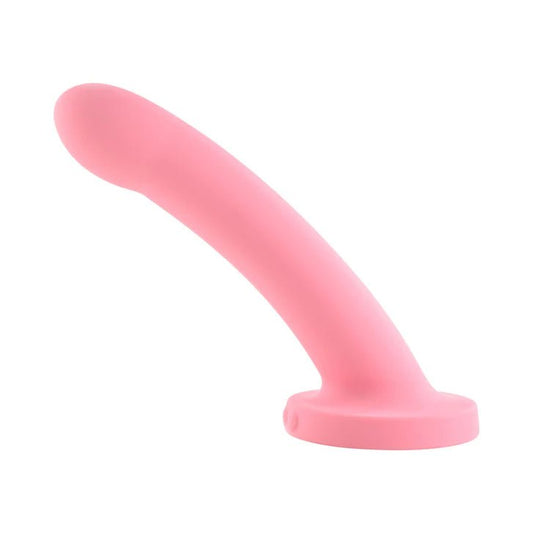 Sportsheets Daze 7" Rechargeable Pink Silicone Vibrating Dildo