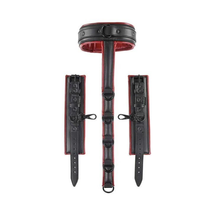 CB - X - Sportsheets Saffron Neck & Wrist Restraints