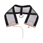 CB - X - Sportsheets Sex & Mischief Sheer Black Choker - Style BDSM Collar
