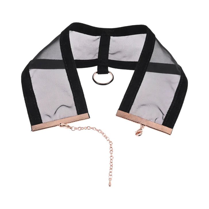 CB - X - Sportsheets Sex & Mischief Sheer Black Choker - Style BDSM Collar