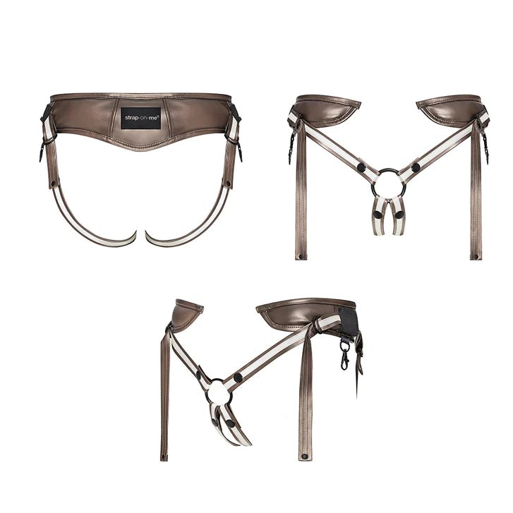 Strap-On-Me Desirous Faux Leather Harness