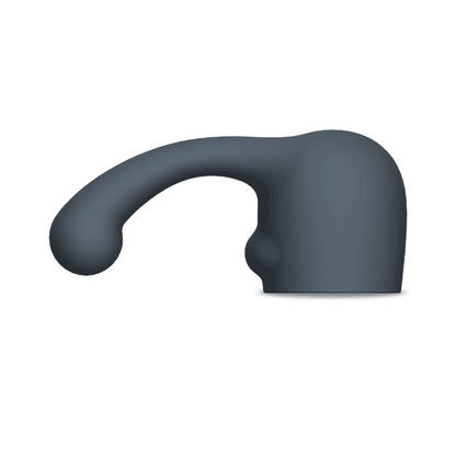 side view grey curved arm with bulbous head le wand vibrating wand attachment