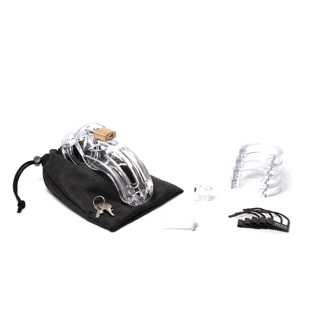The Curve Chastity Cage Kit