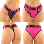 CB - X - Vibes Hot Pink Pussy Power Panties - 2 pack