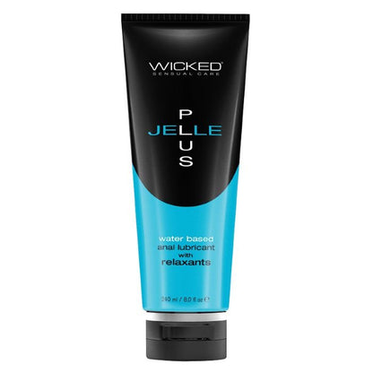 Wicked Jelle Plus Water-Based Anal Lubricant with Natural Relaxants